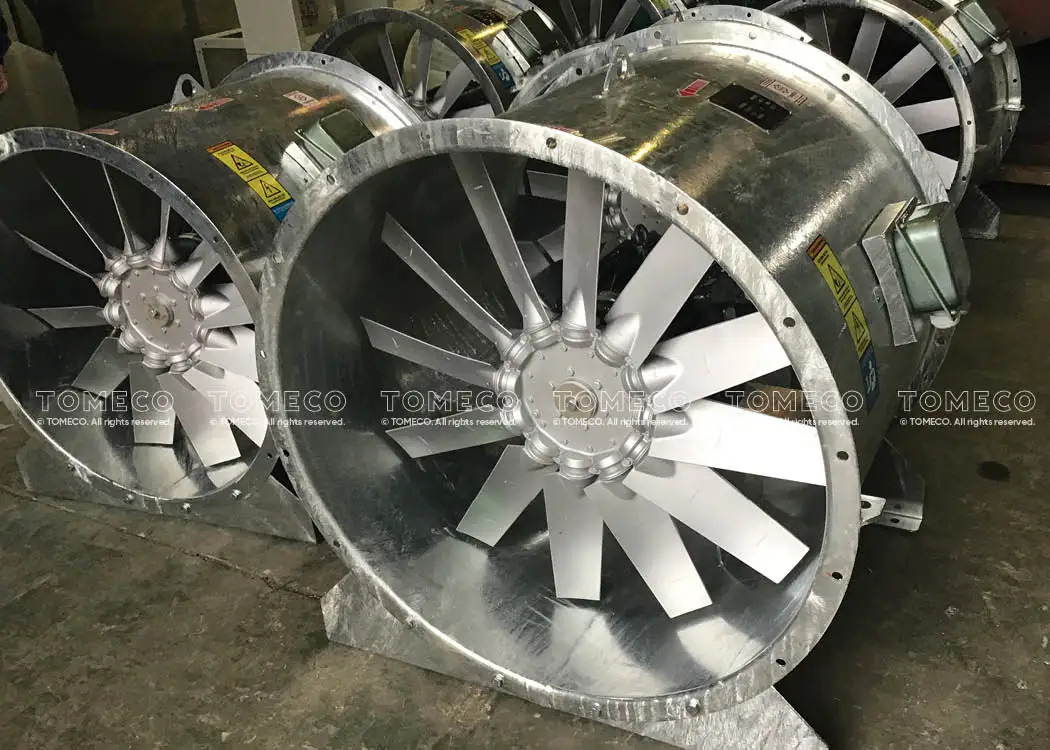 Adjustable Pitch Axial Fan, DUCT, MOUNTED - detail 6