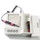Nail Machine L'UGX Two-in-one Vacuum Cleaner Nail Drill Nail Drill Machine 35000RPM Nail Drill