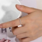 Custom Wedding Ring Rings Custom 925 Sterling Silver Wedding Ring For Women Jewelry Gift Zircon Party Fashion Ring