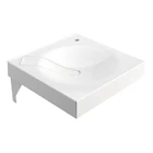 Quality bathroom cast marble basin installed over washing machine wholesale sinks Paola Sergio 600