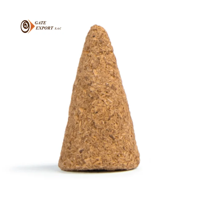 6 incense cones of palo santo Bursera graveolens peru 100% natural smudging 
