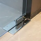 Fitting Door Clamp Glass Fitting Stainless Steel Clamp Bottom Patch Fitting Glass Door Fitting