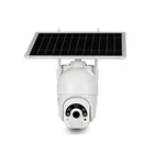 Cctv Camera Solar Panel Charged IP65 Waterproof Outdoor Tuya Smart Security CCTV Camera