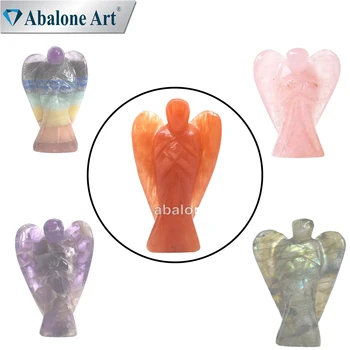 Abalone Art Factory Customize Red Adventure Cheap Price Creative Angel Winged Home Decoration