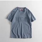 T-shirts Shirt 2021 Summer Loose Customized Logo T-shirts Fashion Embossed T Shirt For Men