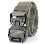 Belts Belt For 2021 New Alloy Buckle Custom Logo Belts 100% Nylon Military Tactical Belt For Men
