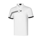 2021 Golf Clothing Men's Golf Clothing Breathable Non Iron Short Sleeve Outdoor Sportswear T-shirt Summer
