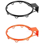Hoop Basketball Ball Hoop Sports Toy Outdoor Wall Mounted Basketball Rim Hoop With Net And Ball