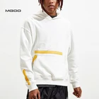 Men Cotton Mens Cotton Hoodies MGOO Loose Fit Streetwear Cozy Custom Printing Design Men Ivory Cotton Fleece Hoodies