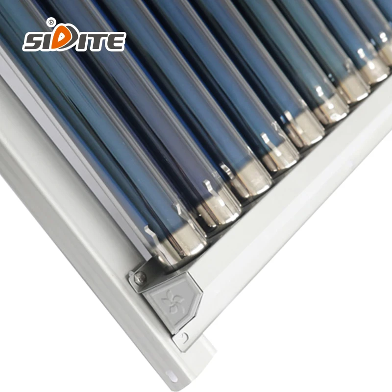 SC-V High Efficiency Commercial Water Heater All-Glass Vacuum Tubes Solar Collector Outdoor Freestanding Non-Pressurized Natural factory