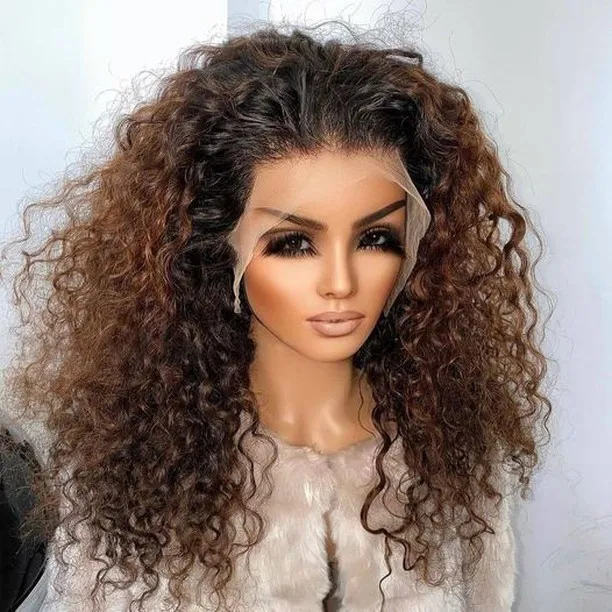 Raw Virgin Indian Human Hair Wigs Vendor Kinky Deep Curly Brazilian Hair  Pre Plucked Hd Full Lace Frontal Wig For Black Women - Buy Full Lace Human  Hair Wig Burmese Curly Hair,Human