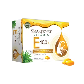 Smartenat (Vitamin E) Anti-oxidant support Helps limit skin aging, supports skin beauty