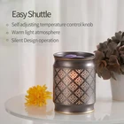 Oil Burner Wholesale Warm Light Home Lasting Fragrance Essential Oil Melting Wax Iron Oil Burner