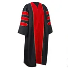 School Uniform School Phd Graduation Gown China Factory High Quality School Uniform PHD Graduation Gown