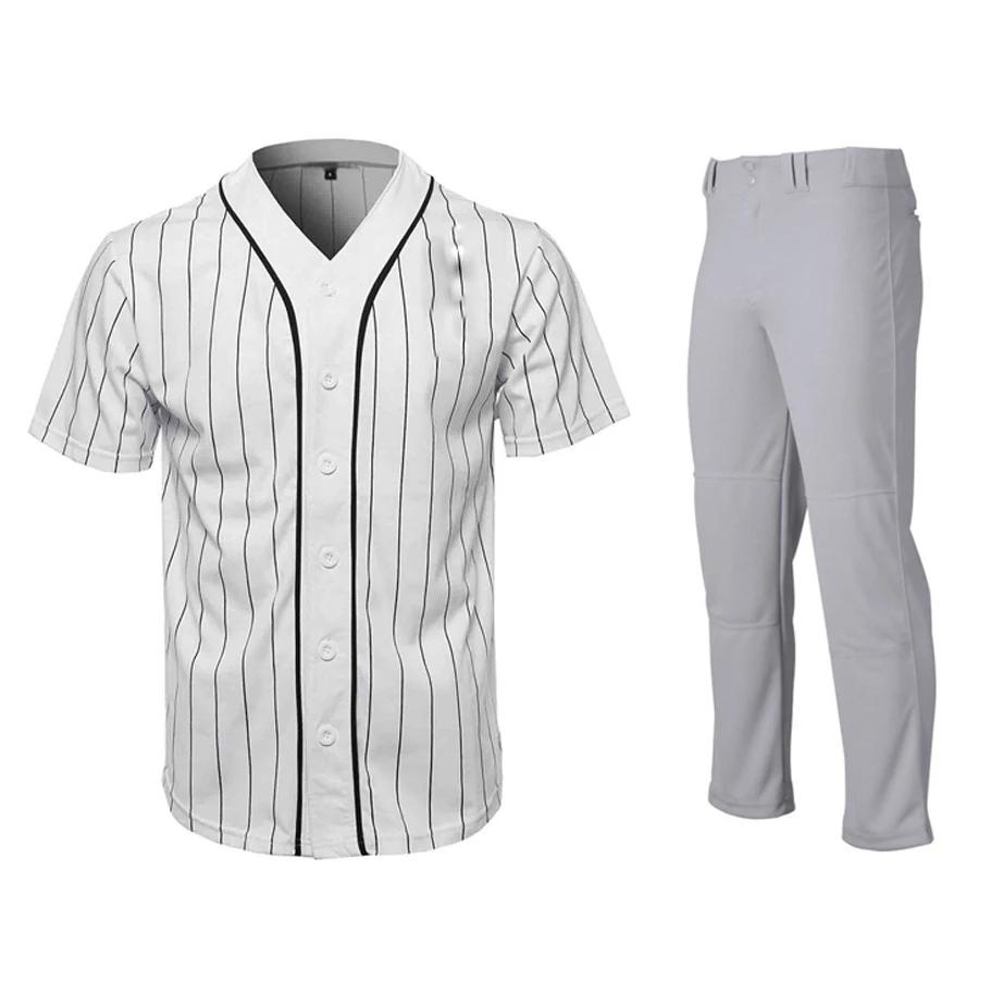 Adult Youth Custom Baseball Uniforms Team Baseball Uniform Pant Sports