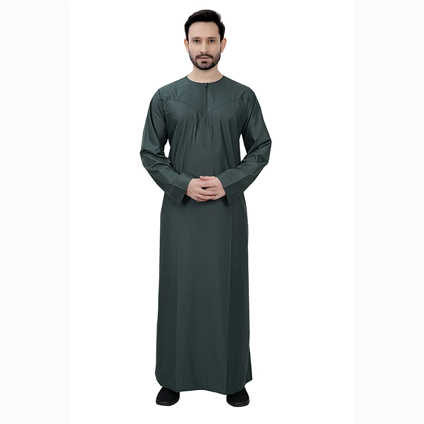 Modern Islamic Muslim Wear Dubai Arab Thobe Jubba Kurta For Men Buy ...