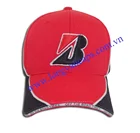 Red And Black Color Short Fabric Strap Red And Black Color Baseball Hat