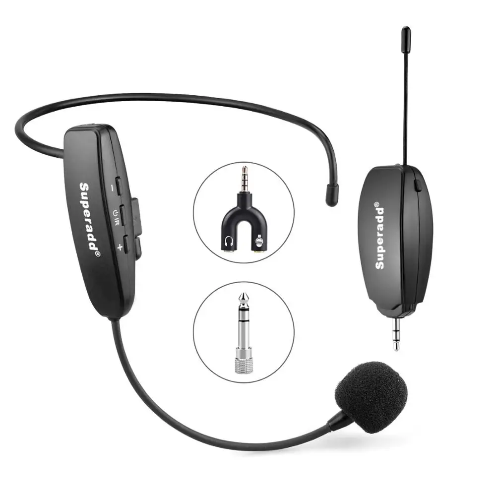 Superadd Wireless Headset Microphones 