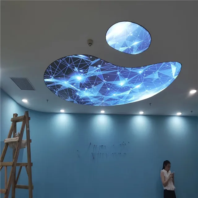 Hotel Lobby Ceiling Tile 3d Print Stretch Ceiling Decorations For Roof Buy Pvc Ceiling Tile Designs Suppliers For Bedroom 2020 Ceiling Decoration Pvc For Prefab Houses Material For Starlight Ceiling Tiles Plastic Decor