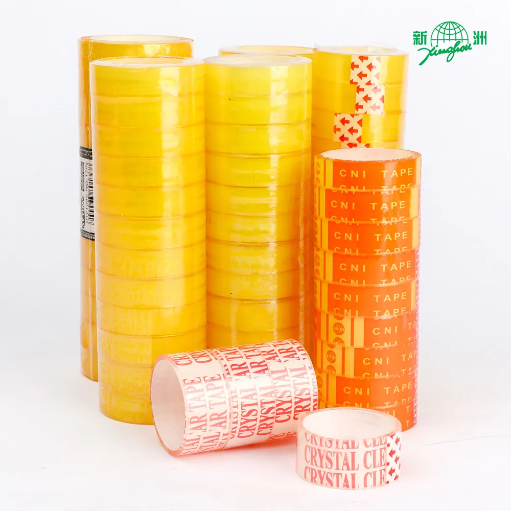 adhesive sealing sticky tape printed logo custom