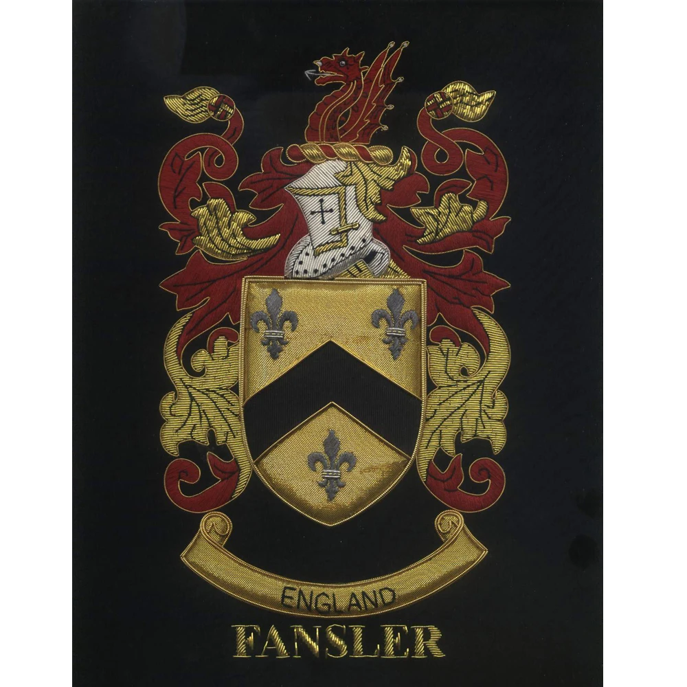 family crest embroidered shirts