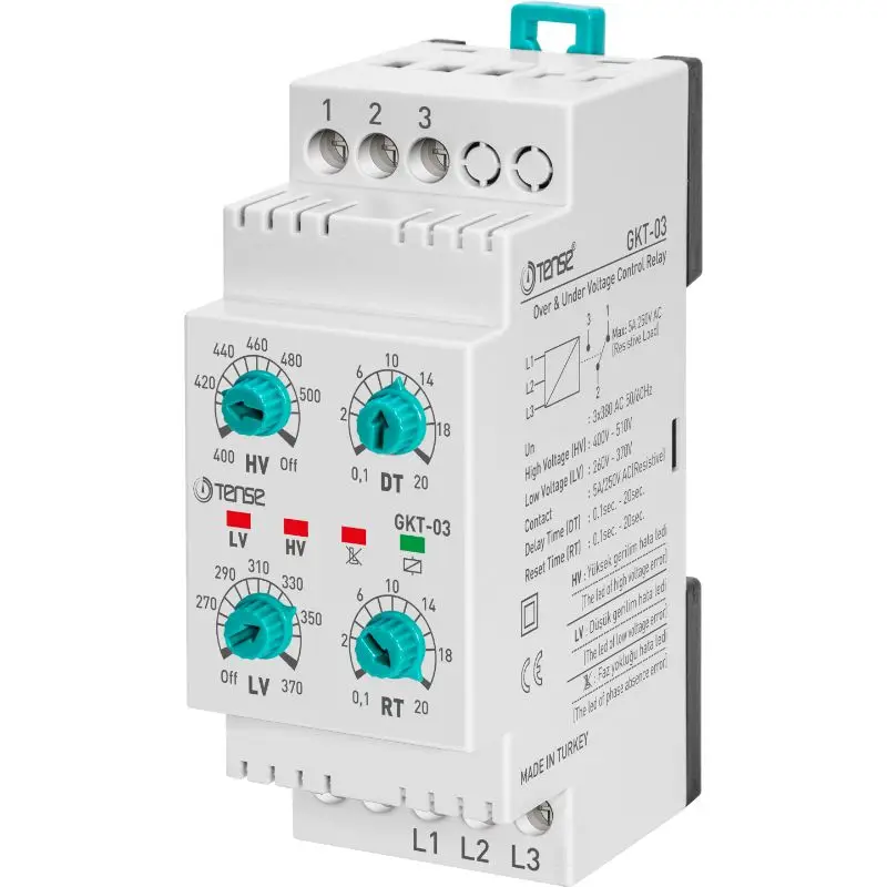 Voltage Monitoring Relay Voltage Control Relay Protective Relay 3-Phase 