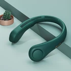 Battery Fan JISULIFE 2021 Creative Japanese Design Summer Long Battery Handfree Neck Hanging Cooling USB Fan