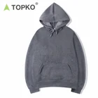 Wholesales Black Hoodie TOPKO OEM High Quality Wholesales Women Custom LOGO Gym Unisex Black Hoodie