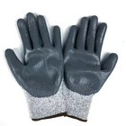 Puncture Gloves China Manufacturer Custom Logo Hppe Puncture Resistant Mechanic Anti Cut Proof Nitrile Gloves