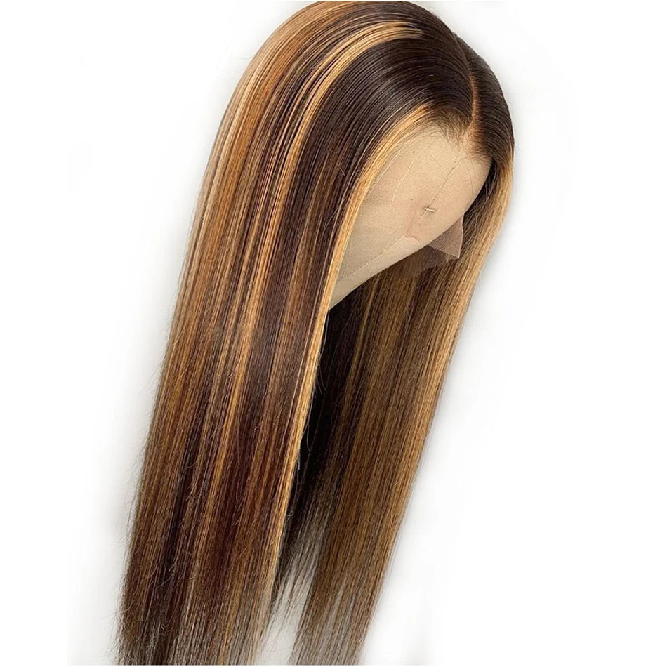 Highlight Wig Vendor Wholesale 1b Honey Blonde Ombre Hair Wig With Dark  Roots Mink Peruvian Virgin Human Hair Hd Lace Front Wig - Buy Human Hair  Extensions Raw Hair Virgin Unprocessed Bulk