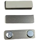 Magnetic Customized Magnetic Strong Magnetic Name Badges.45x13mm With 3 M