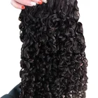 Fast Shipping Human Hair Extension Cuticle Aligned Virgin Burmese Curly Hair