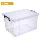 Plastic Box Competitive Price Durable Multifunction Large Clear Clothes Plastic Box Storage Container Tote With Lid Wheels