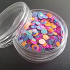 Glitter Price New Colorful Round Shining Sequins Nail Art DIY Sparkling Mixed Chunky Glitter