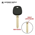 Key G Transponder Car Key Uncut TR47 Brass Key Blade Texas ID 4D72 80 Bits G Chip For Toyota Scion