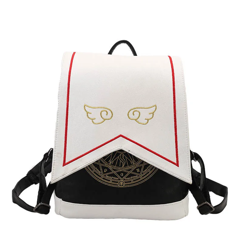 Hot Japan Anime Card Captor Sakura Casual Student Bag Backpack Canvas School Bag 