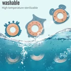 Baby Gift 2021 Baby Gift Cute Silicone Teether Baby Animal Teether Material Safe Style Cute Animal Baby Teether