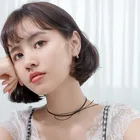 Drop Earrings Earrings E5886 Hot Items Jewelry Silver Drop Shaped Smooth Geometric Ear Hook Earrings