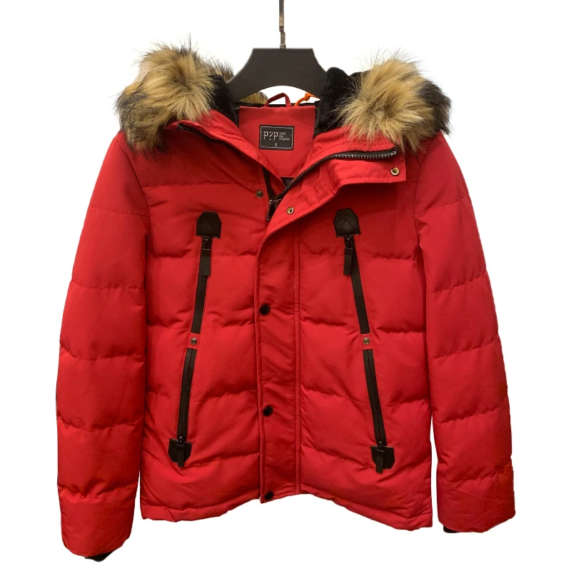 polyester winter coat