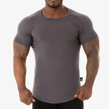 Performance Shirt Mens Muscle Gym Fitness T Shirt 2021 Fitness Clothing Wholesale Price Available