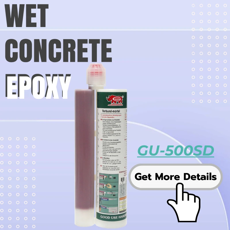 Wet concrete epoxy