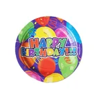Plate Personalized Paper Plates Best-Selling High Quality Color Custom Branded Paper Plate Disposable Personalized