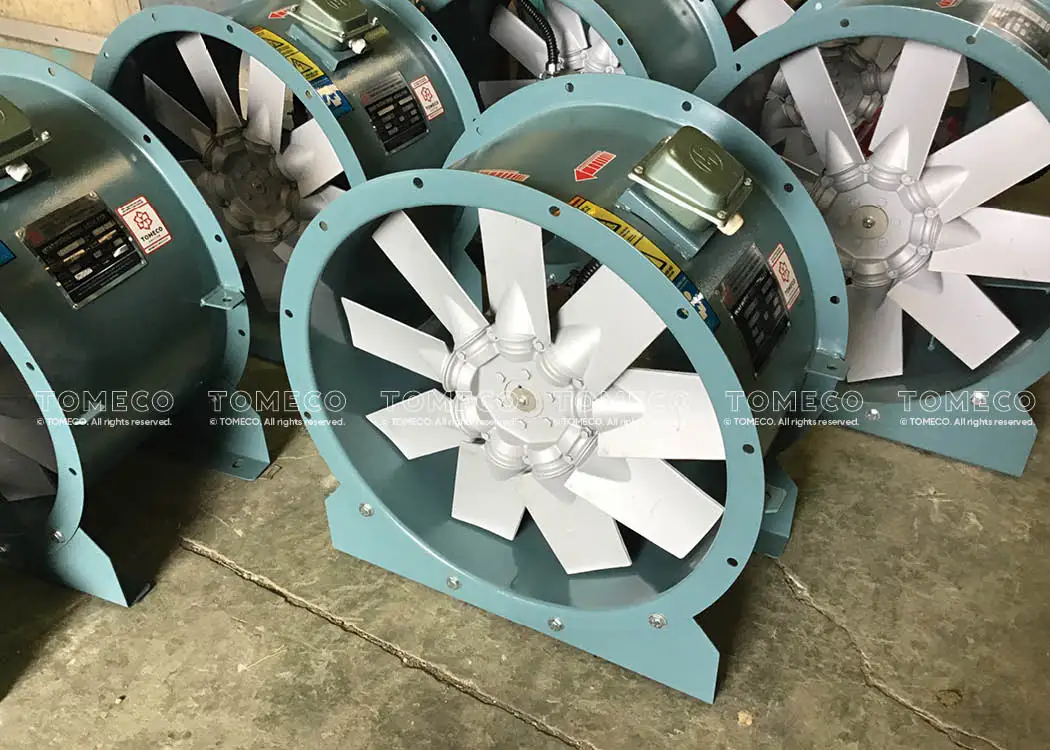 Adjustable Pitch Axial Fan, DUCT, MOUNTED - detail 4