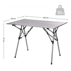 Table Camping OnwaySports Outdoor Folding Table Grey Color New Aluminium Camping Table With Carry Bag