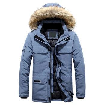 Fully Oem Parka Winter New Down Jacket Fashion Thick Loose Korean men Cropped Parka
