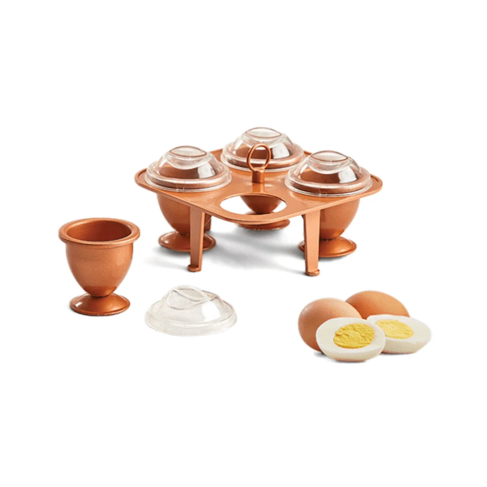 Copper Eggs with Non Stick Coating -  4 XL Copper Egg Makers
