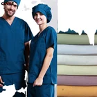 Uniform Bleach 21*21/108*58 190GSM 100% Cotton Twill/Drill Medical Uniform Fabrics With Chlorine Bleach Resistance
