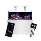 4 MicMol Latest 4 Channel Adjust Marine Aquarium UV Lighting Smart Programmable Reef Light For Corals Keeping