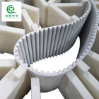 Belt Independent Production And Processing PU Timing Belt STD8M With Customized Baffles