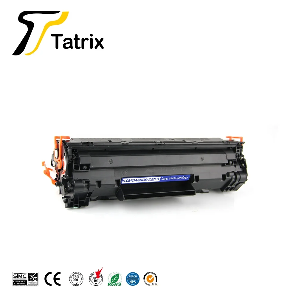 Tatrix Cb435a Cb436a Ce285a Premium Compatible Laser Black Toner Cartridge For Hp Laserjet Pro M1132 Buy 435a 436a 285a Cb 435 436 285 Universal Cartucho De Toner For Hp85a Cb435 Cb436 Ce285